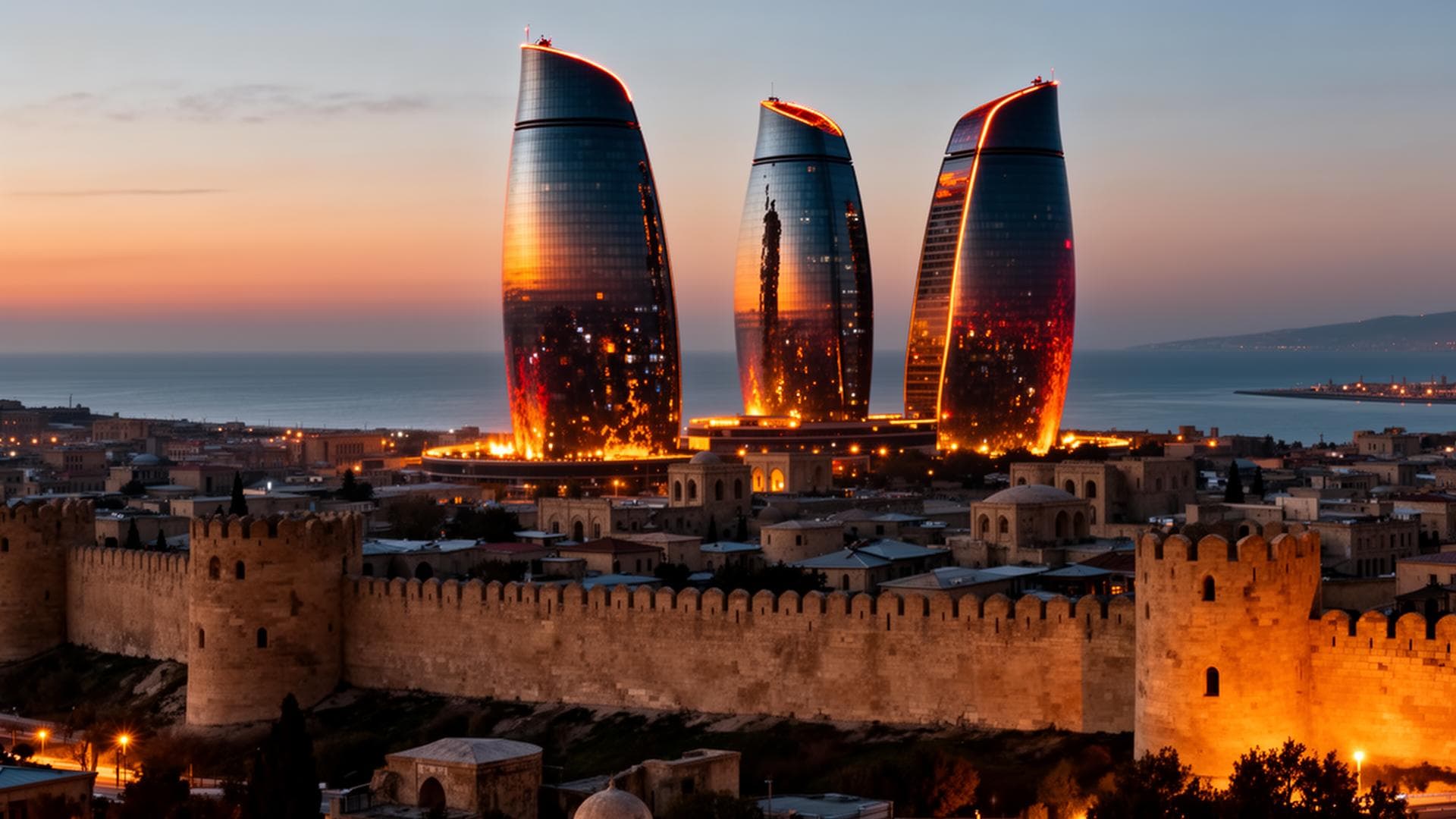 Baku, Azerbaijan — travel guide cover