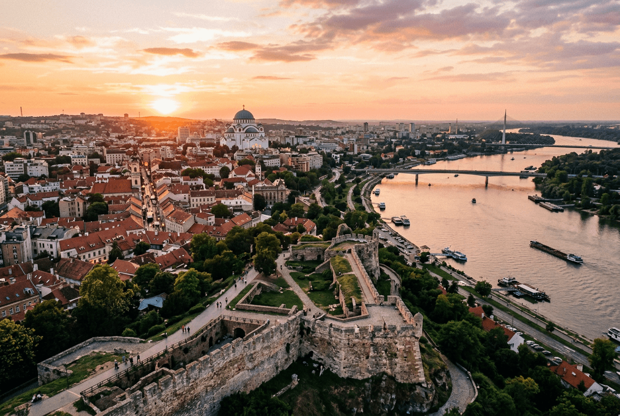 Belgrade, Serbia — travel guide cover
