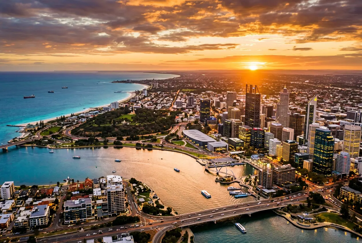 Perth, Australia — travel guide cover